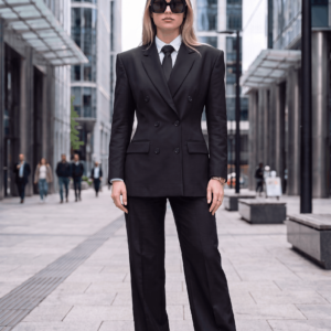The Noir Tie Suit